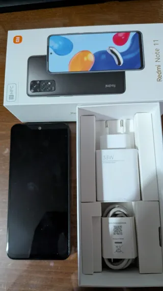 Redmi Note 11 128GB + Caja y Cargador Original