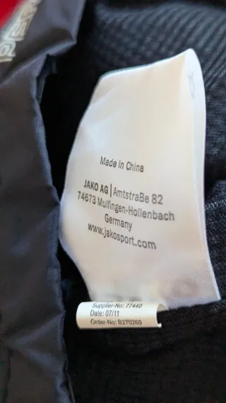 Giacchetta Fortuna Köln Jako Blu/Rossa