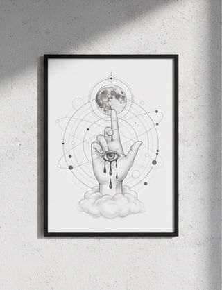 Poster Mistico Simbolico – Solo Stampa A4