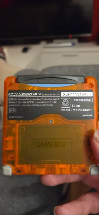 Game Boy Advance SP IPS V5