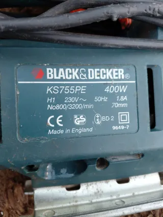 Sierra de calar Black & Decker KS755PE