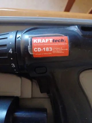Taladro a batería Kraft Tech CD-183