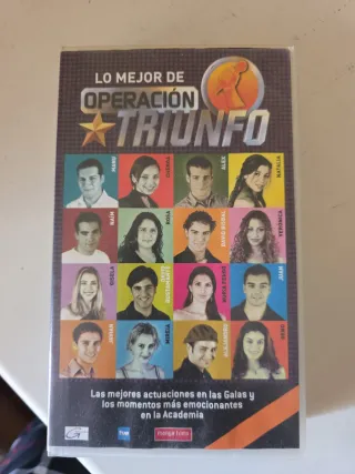VHS Lo Mejor de Operación Triunfo 1