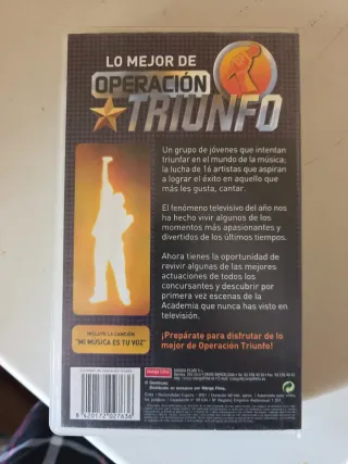 VHS Lo Mejor de Operación Triunfo 1