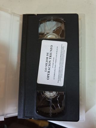 VHS Lo Mejor de Operación Triunfo 1