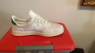 Zapatillas New Balance Blancas y Verdes