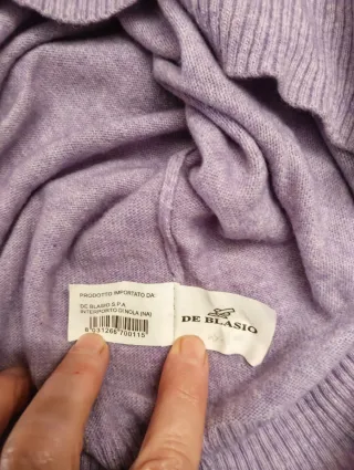 Pullover Uomo De Blasio Viola