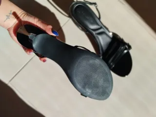 Tacones negros Primark