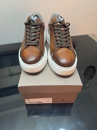 Zapatos Martinelli Sullivan Café Talla 45