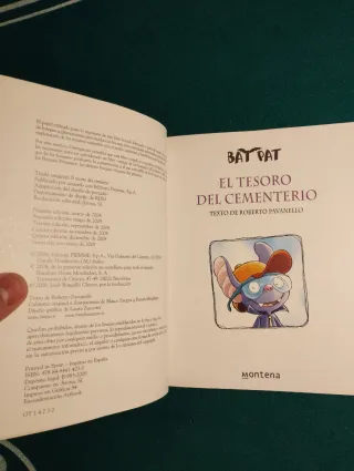 El tesoro del cementerio (Serie Bat Pat 1) (Spa...