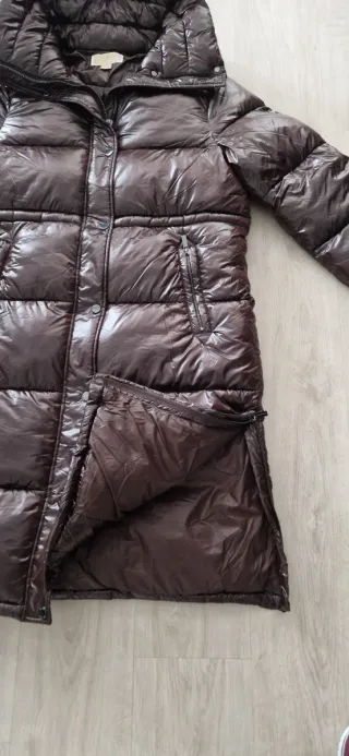 Plumífero Michael Kors T.L Marrón Nuevo