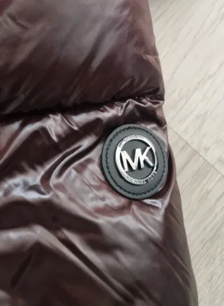 Plumífero Michael Kors T.L Marrón Nuevo