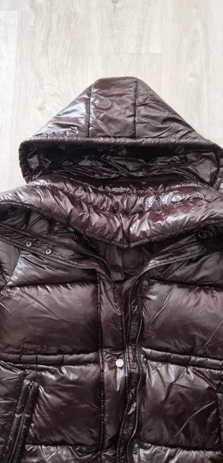 Plumífero Michael Kors T.L Marrón Nuevo