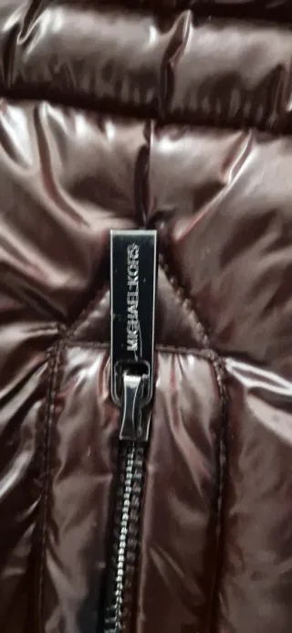 Plumífero Michael Kors T.L Marrón Nuevo