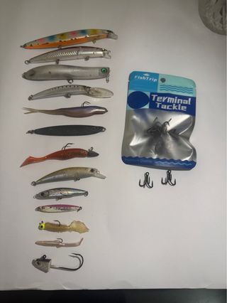 Lote señuelos pesca