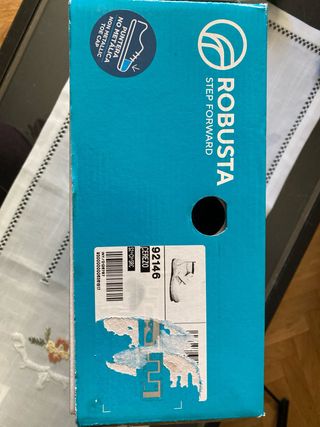 Zapatos de seguridad ROBUSTA blancos