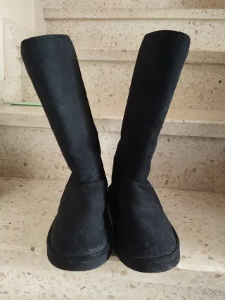 Botas altas negras