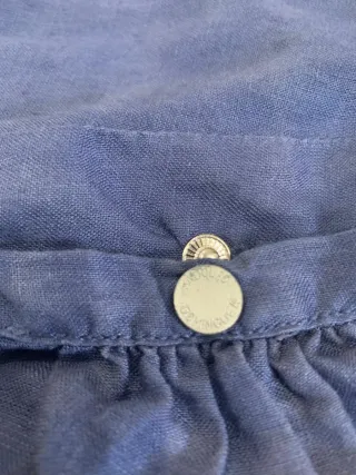 Adolfo Dominguez Chaqueta Azul Talla L