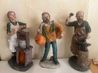 6 Figuras Belén Cerámica 14-15cm