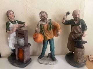 6 Figuras Belén Cerámica 14-15cm