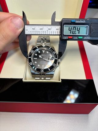 Seiko Mod Submariner Nero