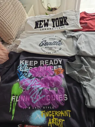 Lote 10-12 años: Camisetas niño