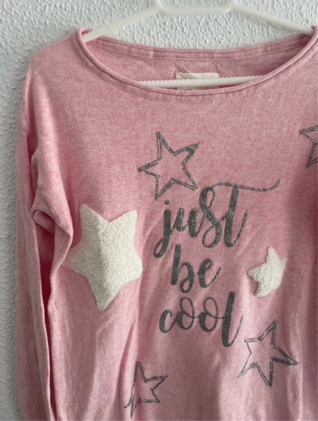 Jersey rosa Springfield estrellas talla XS