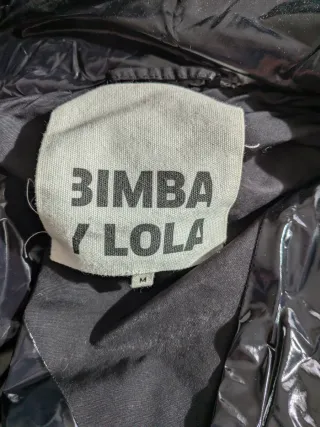 Chaqueta/Parka Bimba y Lola Talla M Negra