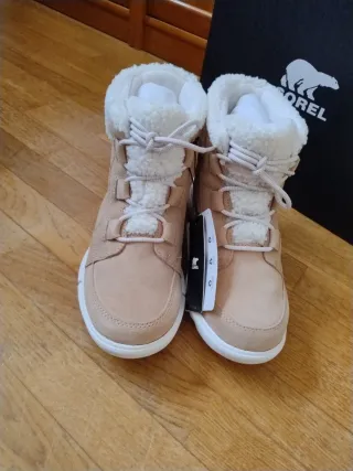 Botas Sorel Mujer Talla 37 Beige