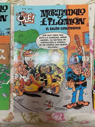 Lote 10 tebeos  Mortadelo y Filemón