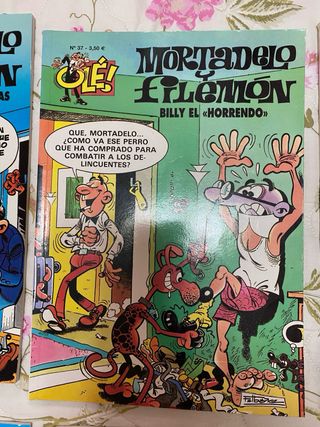 Lote 10 tebeos  Mortadelo y Filemón