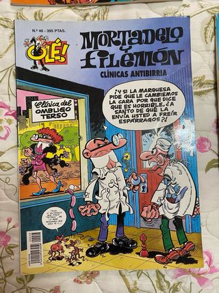 Lote 10 tebeos  Mortadelo y Filemón