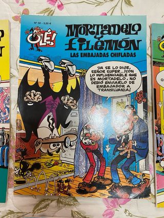 Lote 10 tebeos  Mortadelo y Filemón