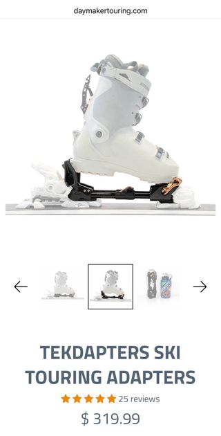 Adaptador TEKDAPTERS Esquí Travesía