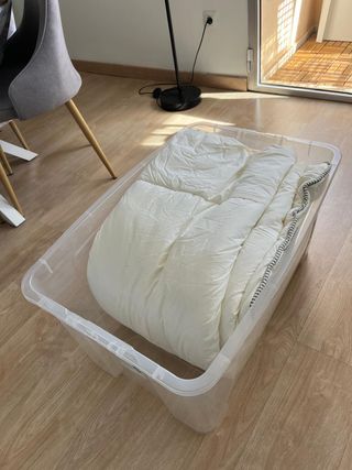 Edredón Nórdico Blanco Cama 135/150