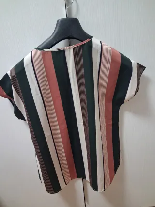 Blusa SHEIN rayas manga corta Talla S