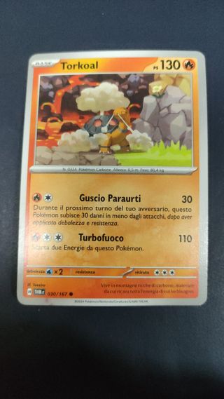 Pokemon Torkoal Base 130 PS