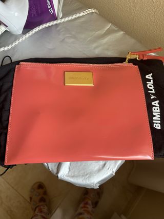 Bolso de mano BIMBA Y LOLA rosa