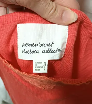 Top tirantes dobles coral M-L