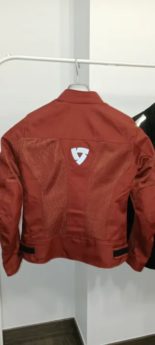 Chaqueta moto Rev'it Verano Mujer Roja