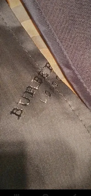 Abrigo Burberry Talla 50 Azul marino Sin Estrenar.