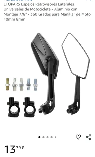 Espejos Retrovisores Moto