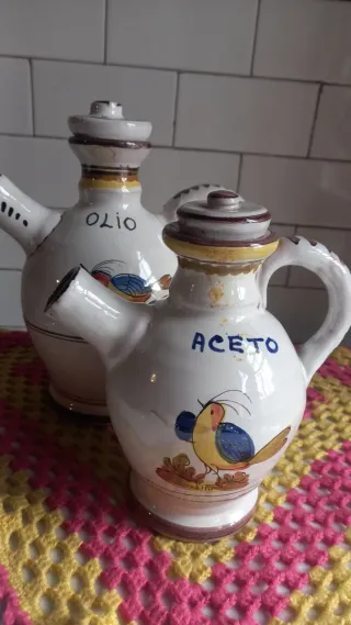 Olio & Aceto Ceramica Decorata