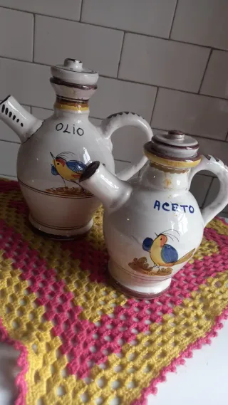 Olio & Aceto Ceramica Decorata