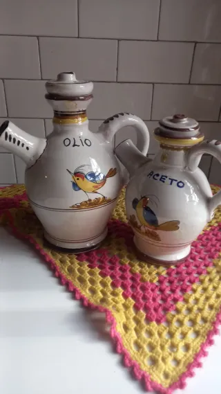 Olio & Aceto Ceramica Decorata