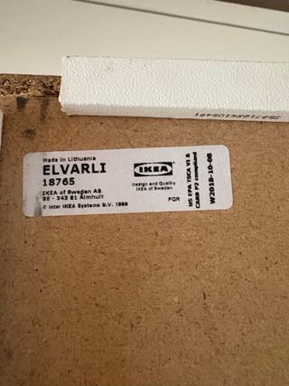 Cajón Ikea Estructura Elvarli
