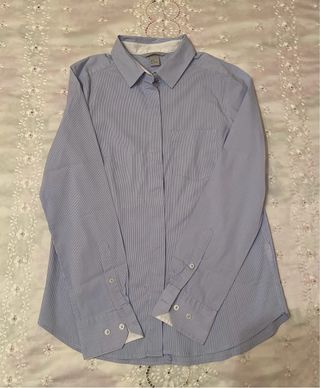 Camisa H&M rayas azules mujer
