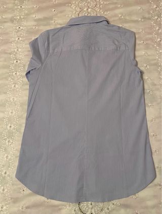 Camisa H&M rayas azules mujer