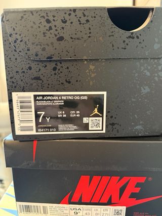 Jordan 4 Black Cat GS