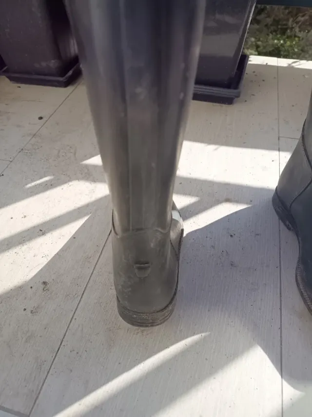 Botas de goma para montar. Fouganza